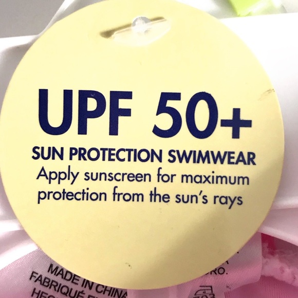 NWT Infant Girls 2 Piece Rashguard Set - Picture 16 of 16